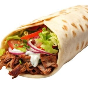 doner kebab wrap