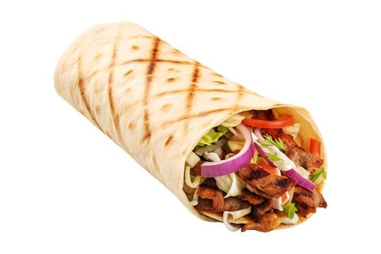 doner kebab wrap