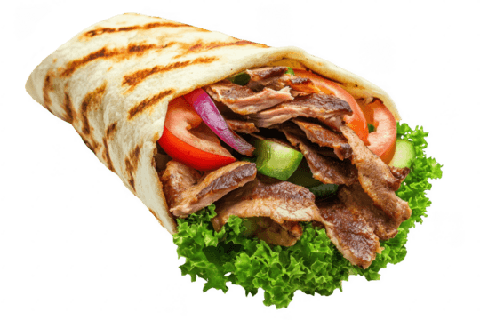 doner kebab wrap