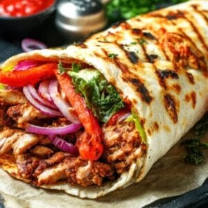 doner kebab wrap 